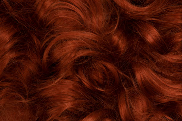 istock Red hair as a background. 1477568375