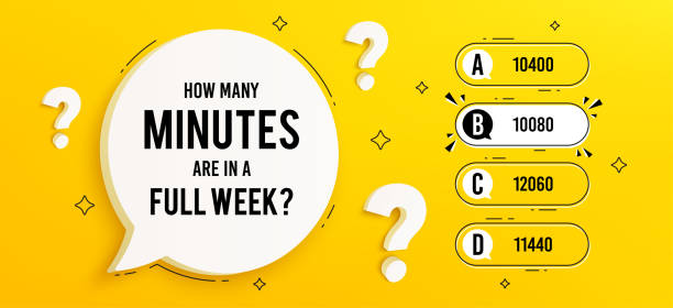 istock Quiz game menu, test questions choice. Template for TV show or trivia game. Riddle with question and answer. Vector 1477573561