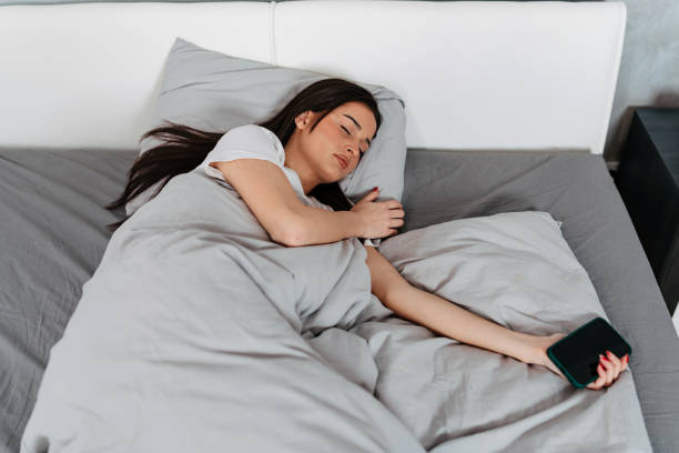 istock Phone addiction leads to sleep deprivation 1477578267