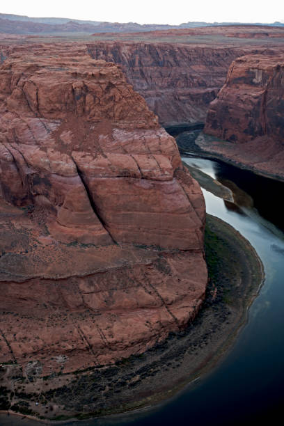 istock Partial view of Horse Shoe Bend 1477578279