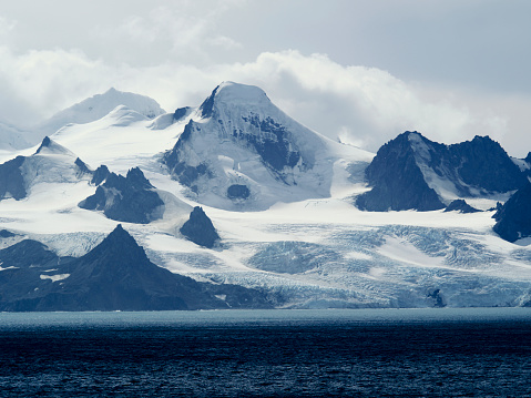A view approaching Elephant Island, Antarctica, where Ernest Shackleton’s men had to spend an uncomfortable few months while awaiting rescue after their ill-fated expedition.