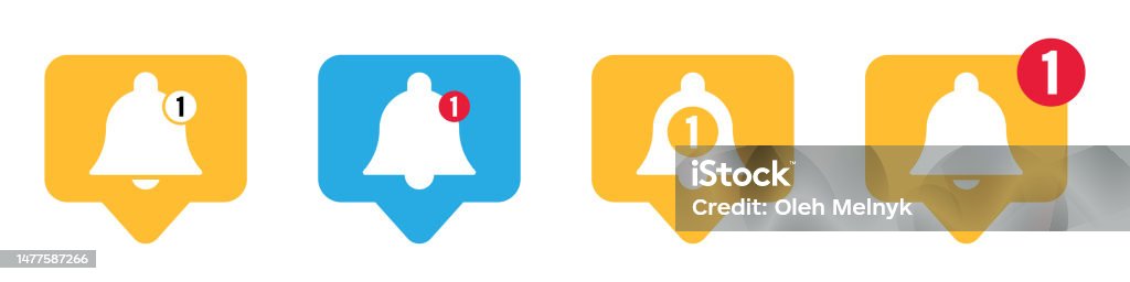 Bell Notification System Notification Bell New Message Danger Alert Bell The System Message ...