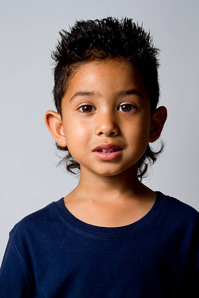 istock Little boy portrait 147758789