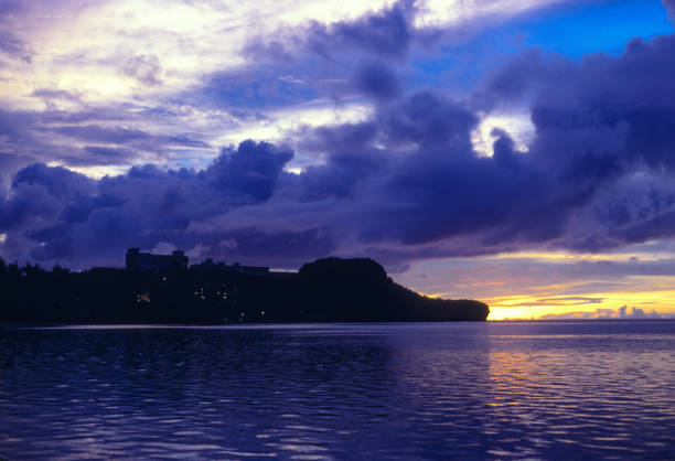 Guam - Tumon Bay - Sunset - 1972