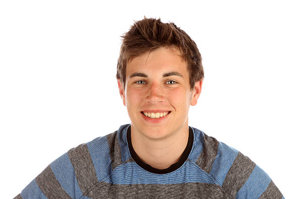 istock Teenage boy posing for the camera. 147759613