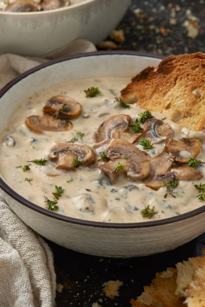 istock Creamy Wild Mushroom Soup 1477599332