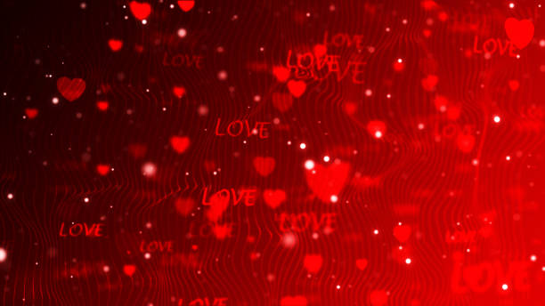 istock Seamless pattern with hearts. Romantic creamy peach background for textile, wallpaper, fabric, design 1477603845