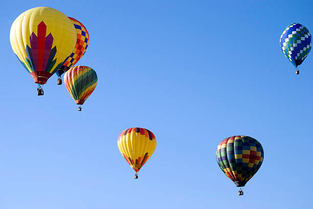 istock Group of hot air balloons 147761416