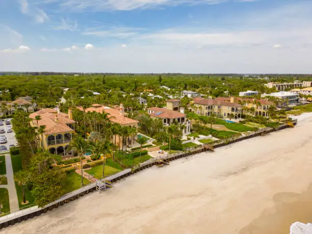 Photo of Luxury oceanfront real estate North Hutchinson Island Vero Beach FL