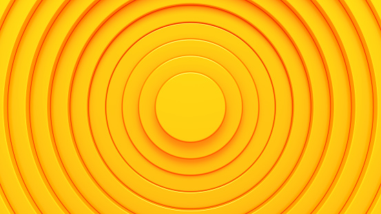 Abstract yellow circle background.