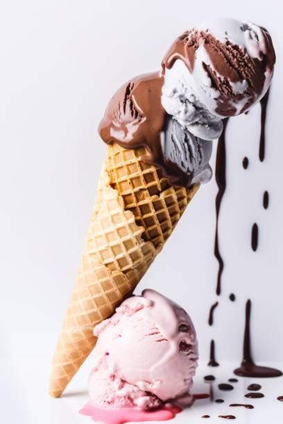 istock Delicious Ice Cream in a Cone 1477636604