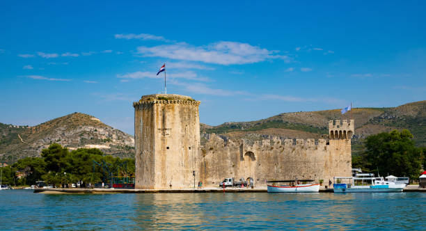 Port in Trogir, Croatia
