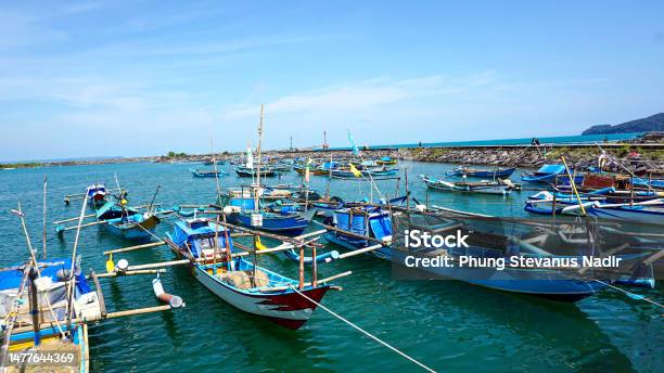 Cikidang Fishing Port Stock Photo - Download Image Now - Fish Farm, Fishing Industry, Indonesia