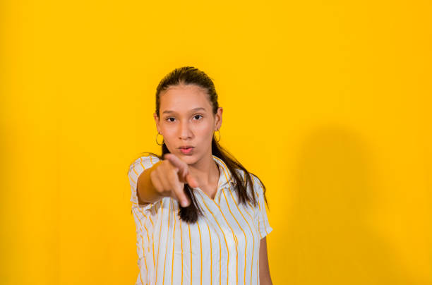 istock latin woman in photo studio 1477653045