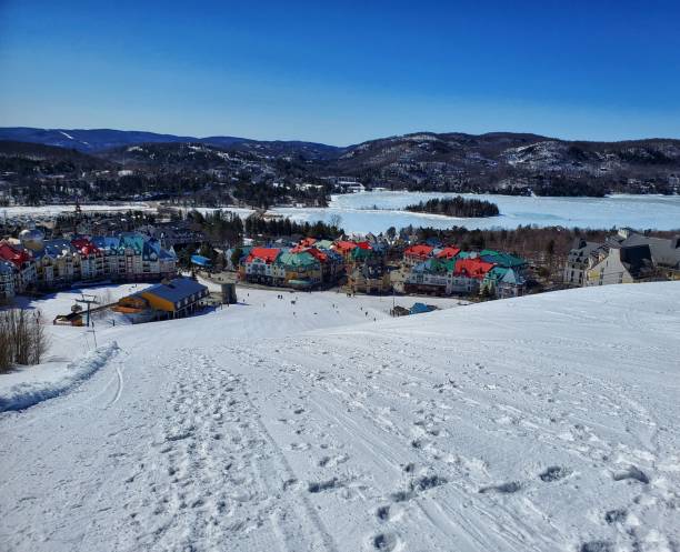istock Mont Tremblant Village in winter 1477654943
