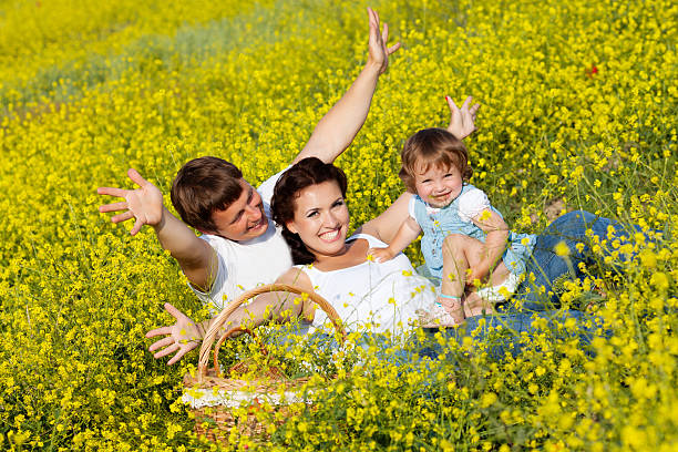 istock Family on picnic 147765793