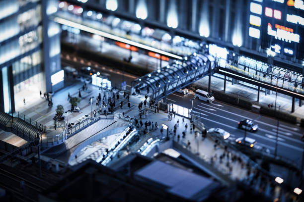 istock Cityscape of Osaka at night 1477669224