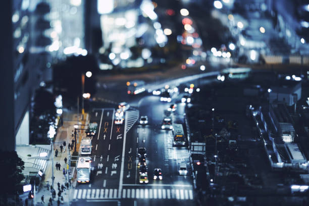 istock Image of roads and traffic in Osaka 1477669248
