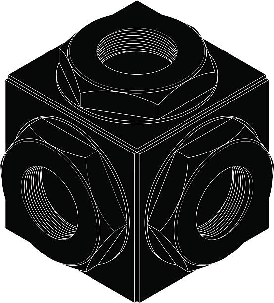 Nut Thread Isometric 120+ Isometric Nuts And Bolts Stock Illustrations, Royalty-Free Vector ...