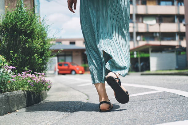 istock feet of a walking woman 1477684864