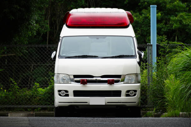 istock Vehicle image of Japanese ambulance 1477684991