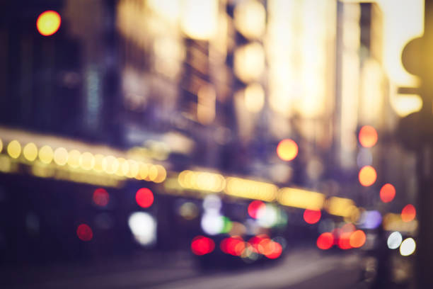 istock Dusk cityscape and blurred landscape 1477685452