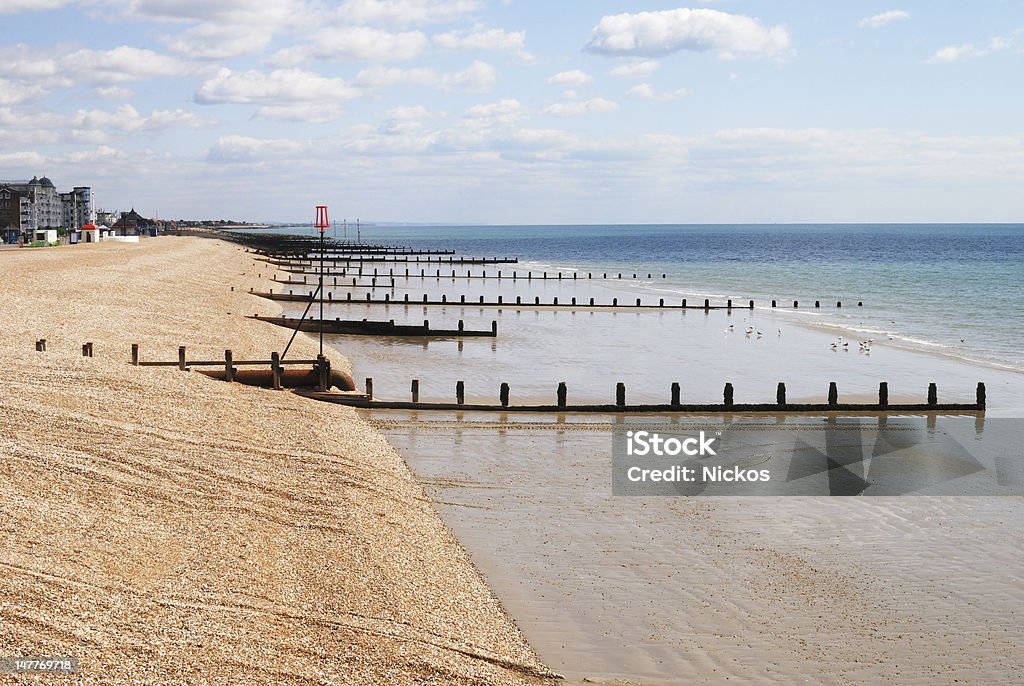 Bognor Regis am Strand. Sussex. England - Lizenzfrei Bognor Regis Stock-Foto