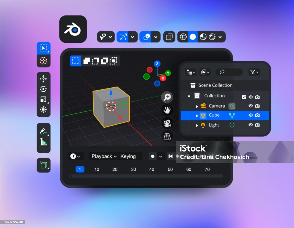 Computer Software 3d Image Program For Creating 3d Graphics Software For Creating Animated Films ...