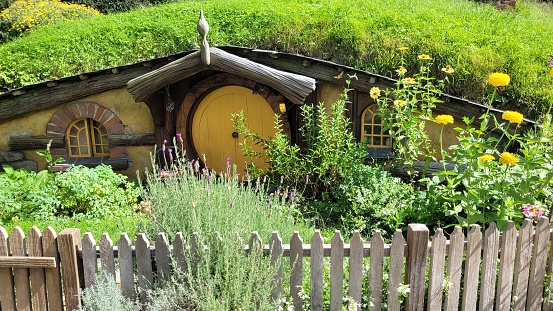 Hobbit house in hobbiton