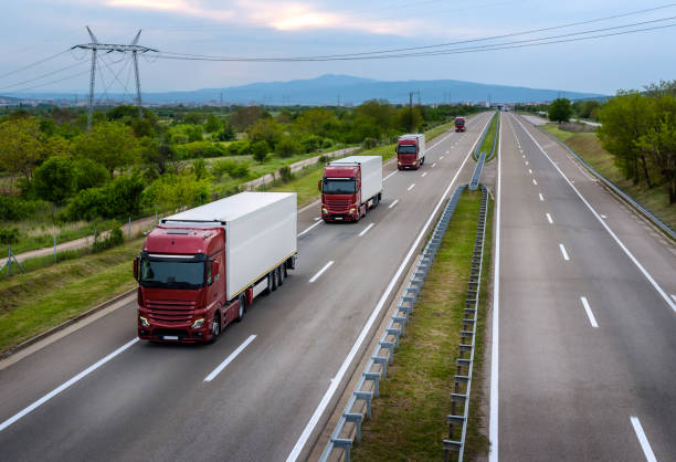 istock Large Lorry Trucks on highway 1477712824