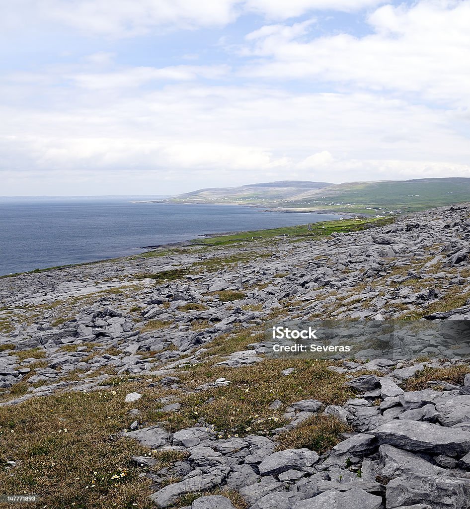 Буррен возле Derreen, West Eire - Стоковые фото Атлантический океан роялти-фри