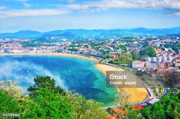 San Sebastian Spain Stock Photo - Download Image Now - San Sebastian - Spain, Spain, Bay Of Biscay