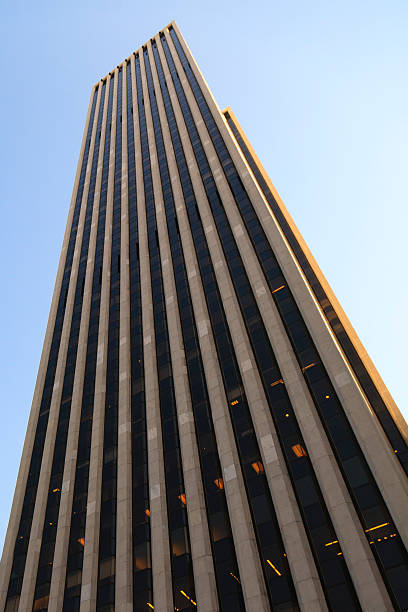 istock Single skyscraper in Manhattan, New York City 147775125