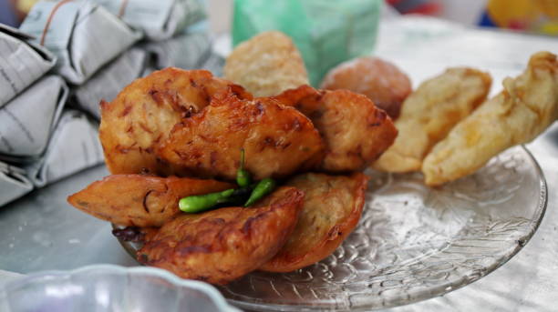 istock Weci. Bala-bala or Bakwan vegetable fritter, traditional Indonesian snack 1477751381