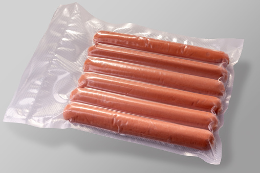 Raw Beef Breakfast Sausages from the Grocery Store