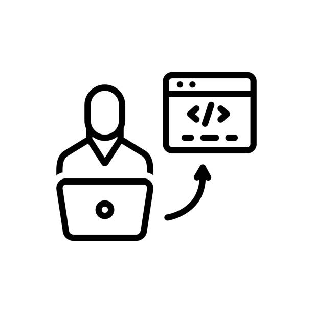130+ Computer Programme Icon Illustrations, Royalty-Free Vector ...