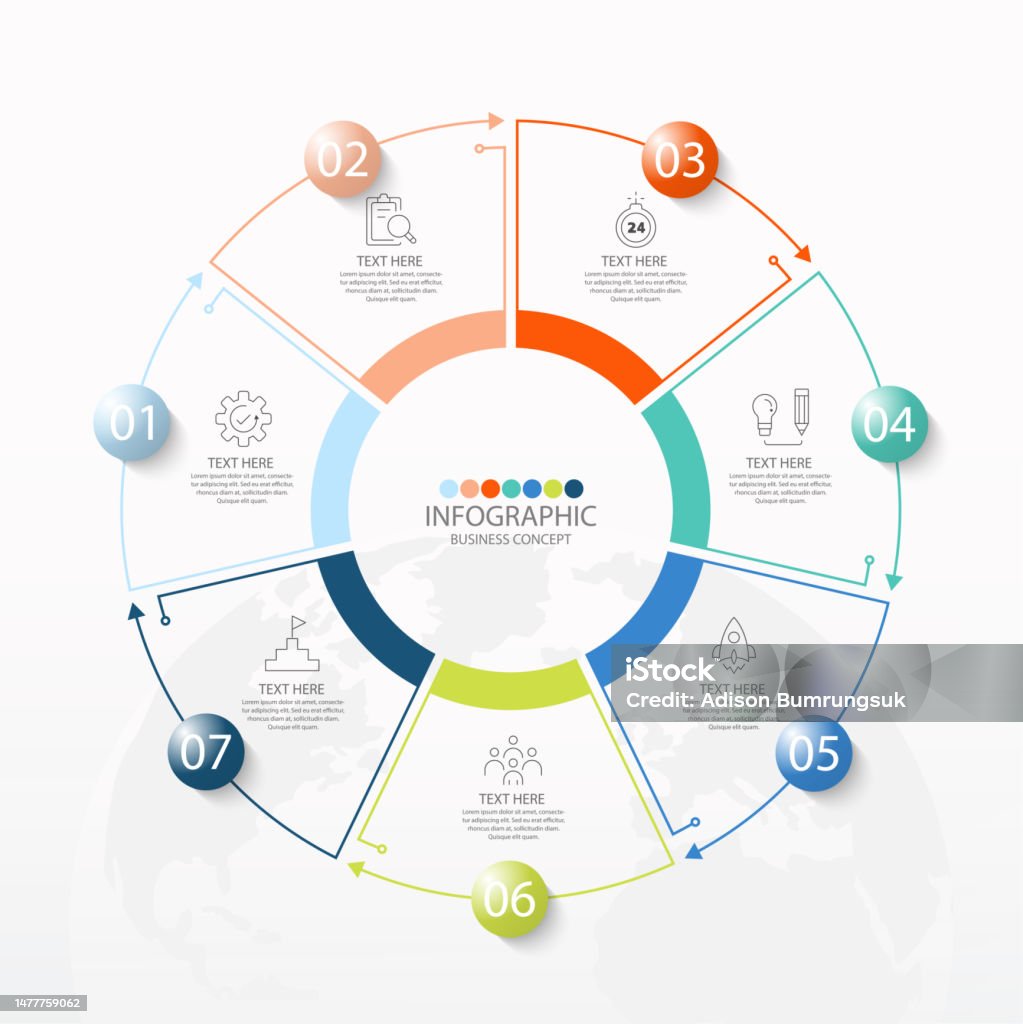 7 Step 2 Stock Illustration - Download Image Now - Abstract, Brochure ...