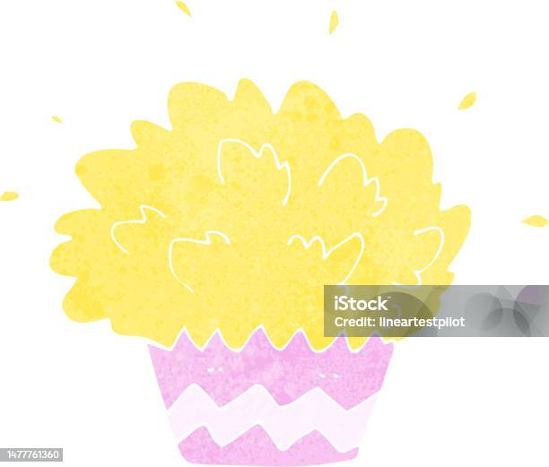 Cartoon Cake Exploding Cartoon Exploding Cupcake Stock Illustration - Download Image Now - Art ...