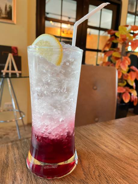 istock Strawberry  soda decorate with Lime. 1477761394