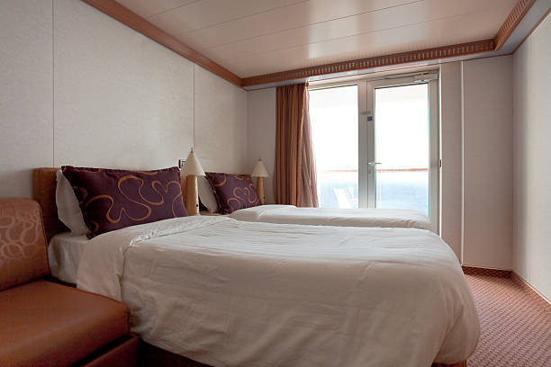 istock two bed cabin on cruise liner -  room 147776295