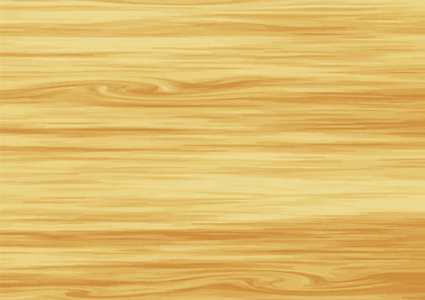ilustrações de stock, clip art, desenhos animados e ícones de simple wood grain illustration, vector - wood lumber industry tree ring wood grain