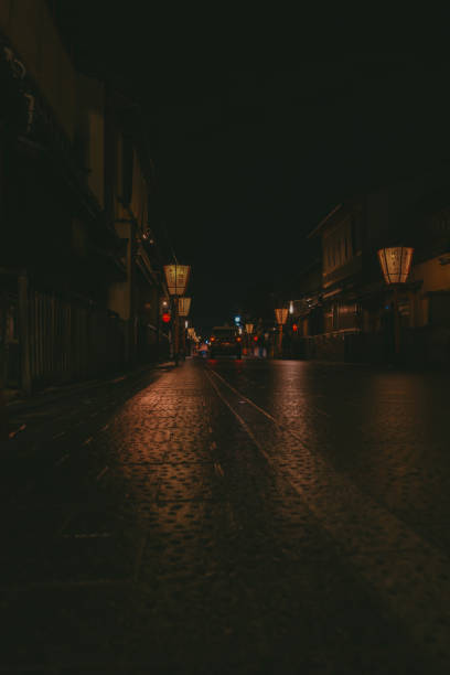 istock night city view in kyoto, Japan 1477777817
