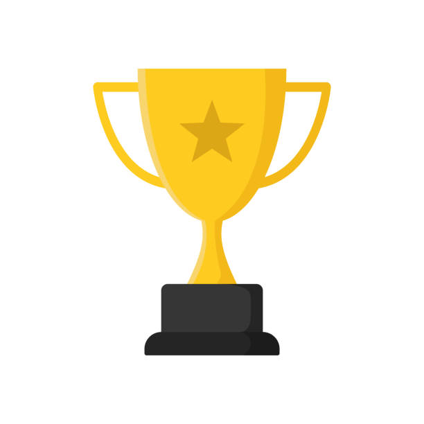 trophy icon vector design template simple and modern trophy icon vector design template simple and modern championships stock illustrations