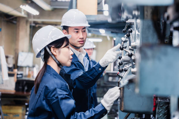 istock Staff working at a power plant 1477784836