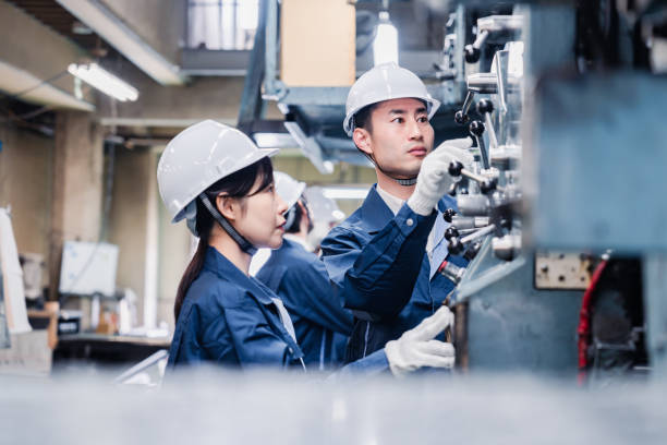 istock Staff working at a power plant 1477784861