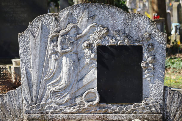 istock Tombstone in the public cemetery 1477789797