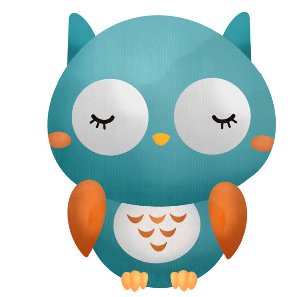 istock a watercolor of a cute owl 1477800754