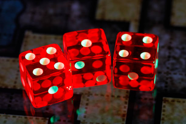 istock Dice for board game and role-playing game 1477804241