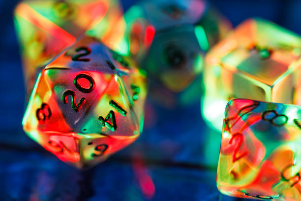 Dice for board game and role-playing game