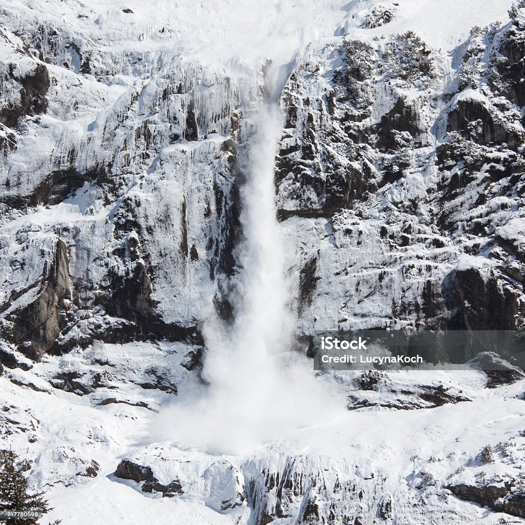 Avalanche - Lizenzfrei Lawine Stock-Foto